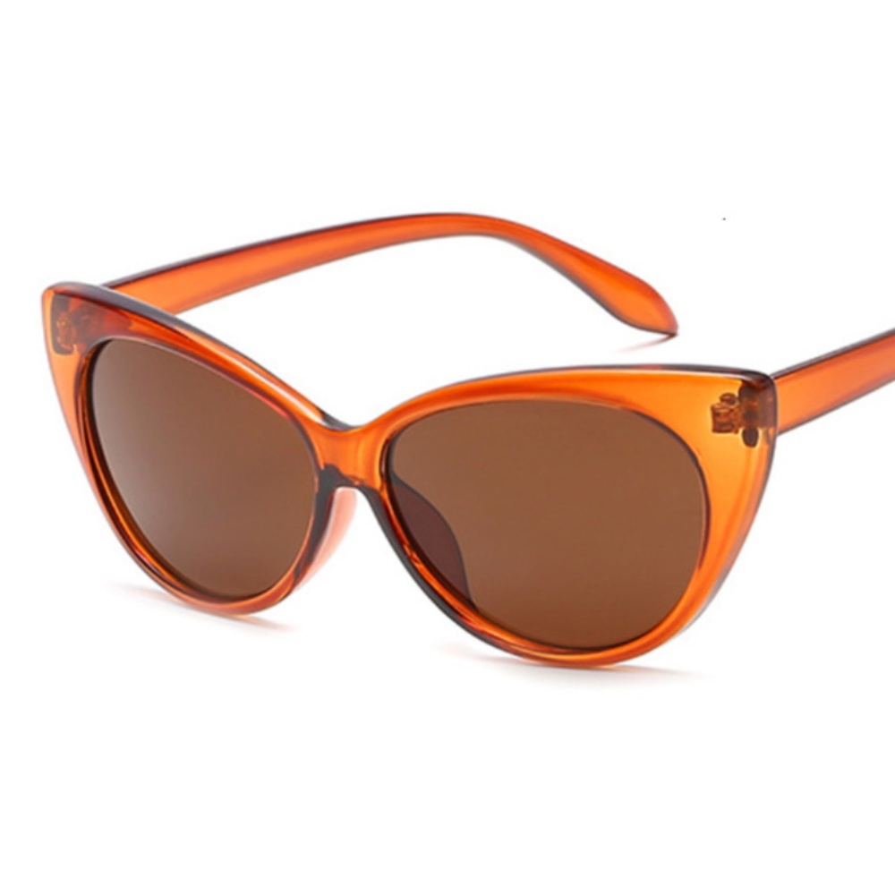 Brown Cat Eye Sunglasses